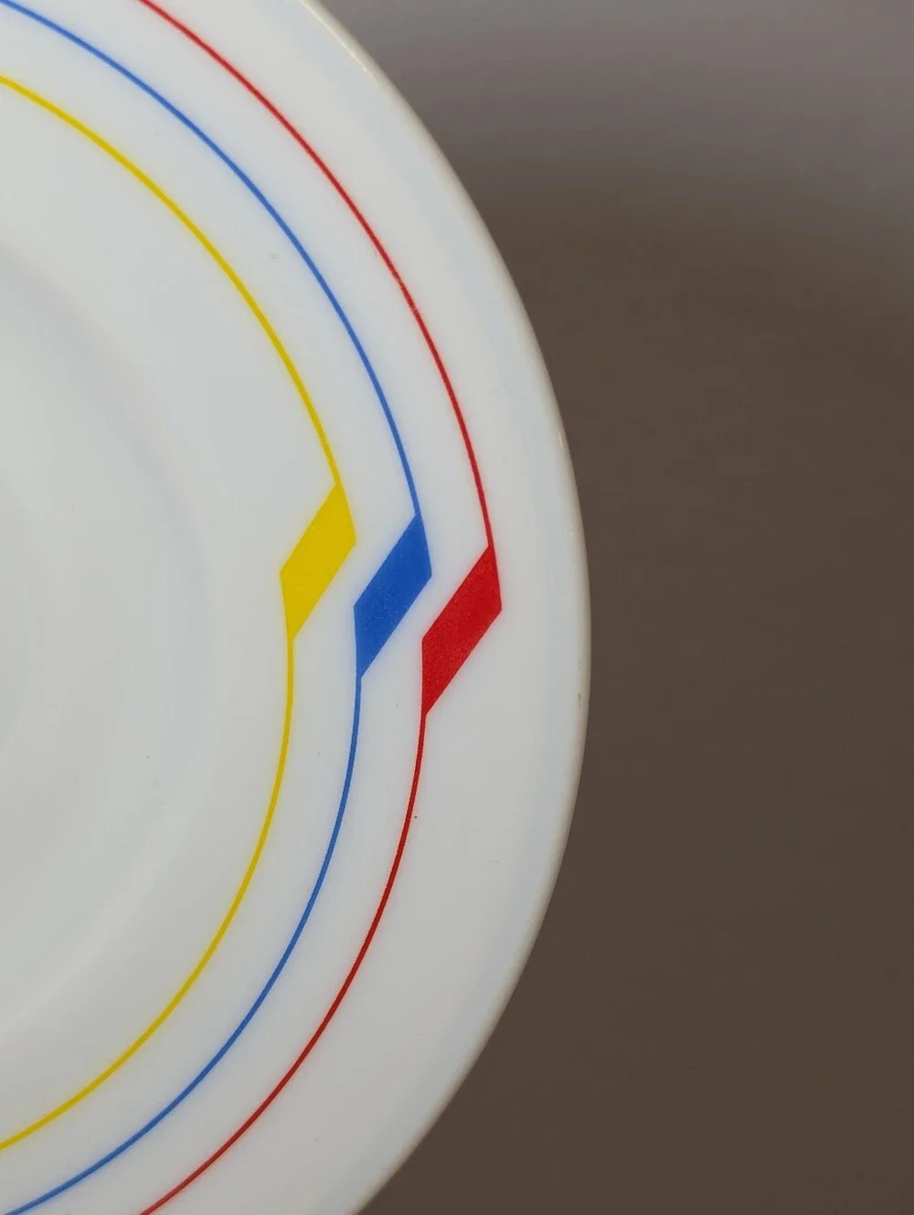 Vintage 80's Harmonia Spain Rondo Saucer Plates Replacements Set of 3 RARE
